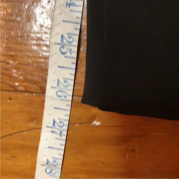 ABS Allen Schwartz Black Satin Strapless Dress - Picture 10 of 11